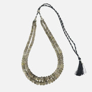 Labradorite Necklace: Enhance Inner Worth - 2 Layered Love Rocks Necklace